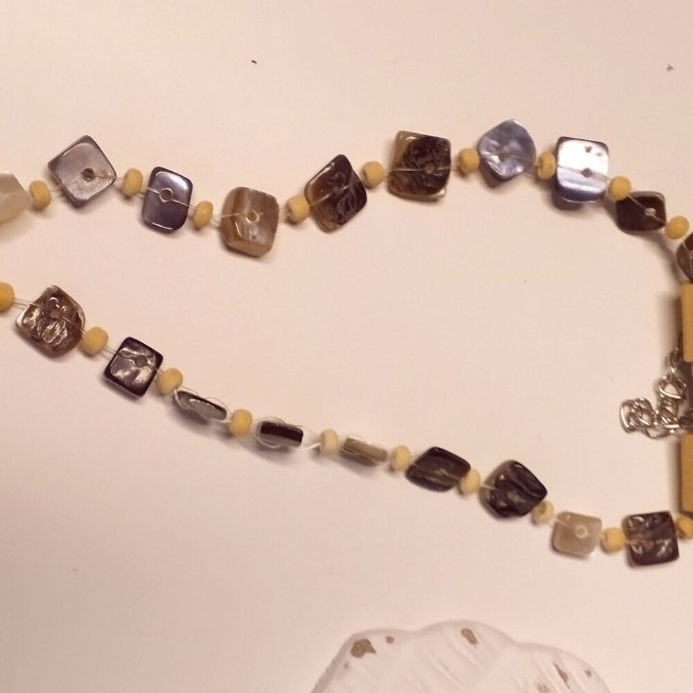 Boho Beaded Necklace Handmade from the Philippines